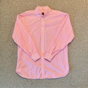 Men’s Robert Talbott bespoke gingham shirt